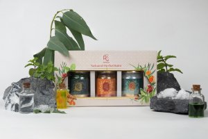 Super Herbs Balm Set (90 ml x 3 )