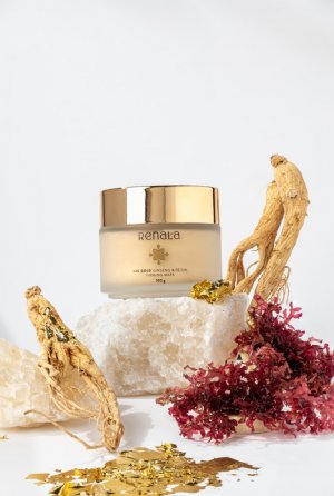 24K Gold Ginseng & Reishi Firming Mask (100 g)