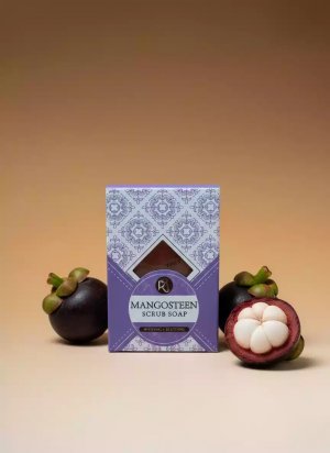 Mangosteen Scrub Soap (100g)
