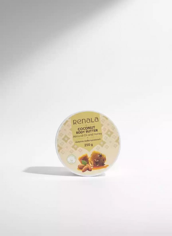 Coconut Body Butter Almond Oil and Honey (250g)