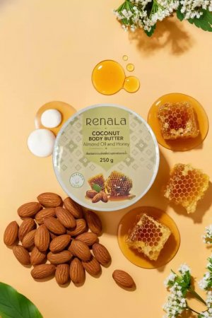 Coconut Body Butter Almond Oil and Honey (250g)