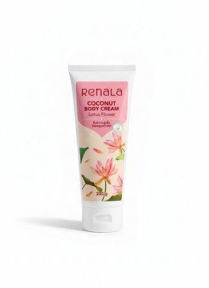 Coconut Body Cream Lotus Flower (200g)